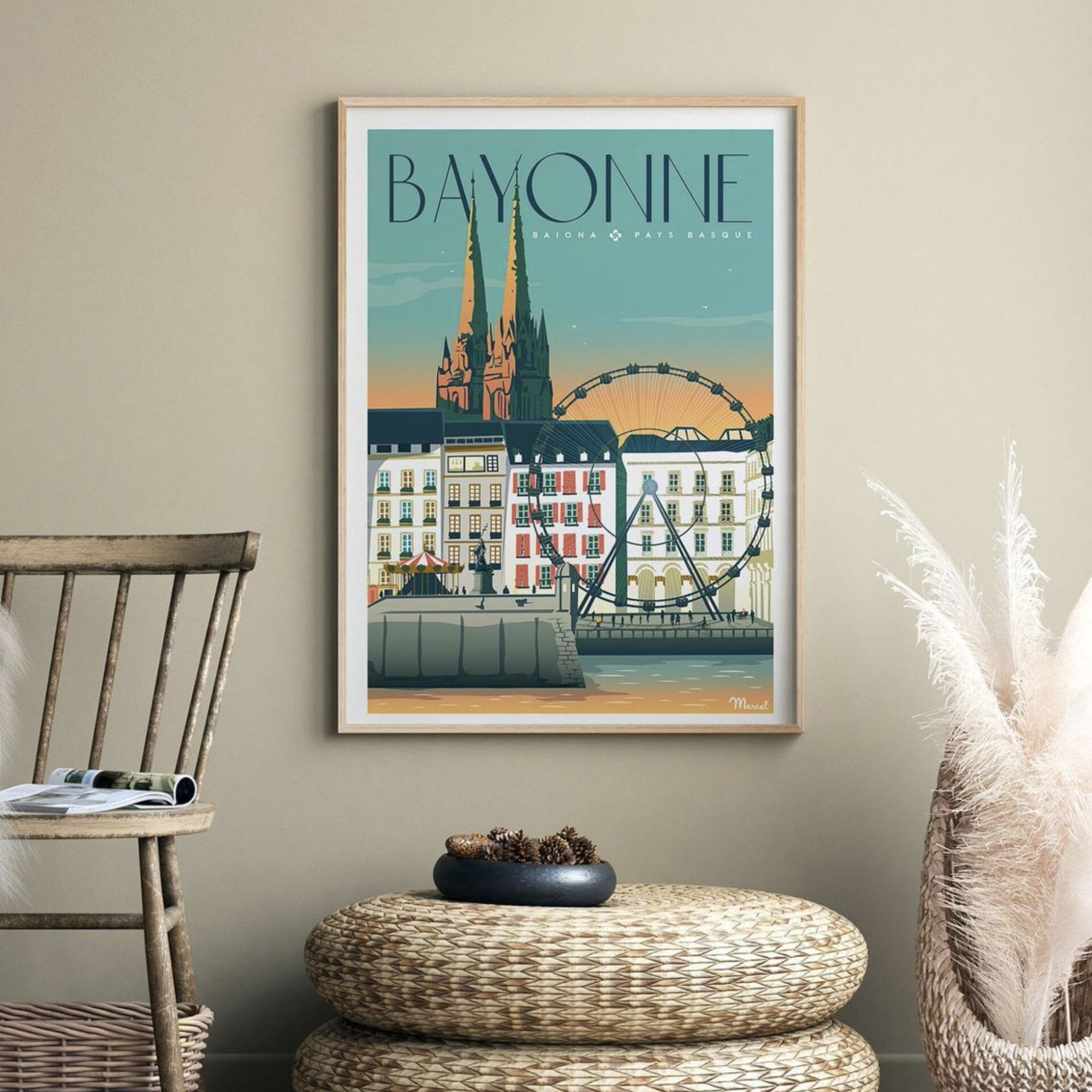 Marcel Travel Posters